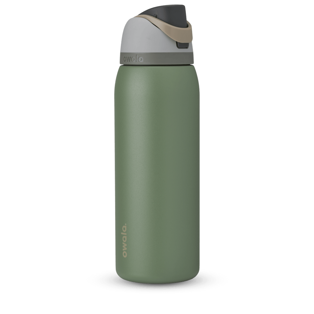 Owala FreeSip® Custom, Stainless Steel, 32oz / 40oz / 24oz — Green House / Stainless Steel / 40oz