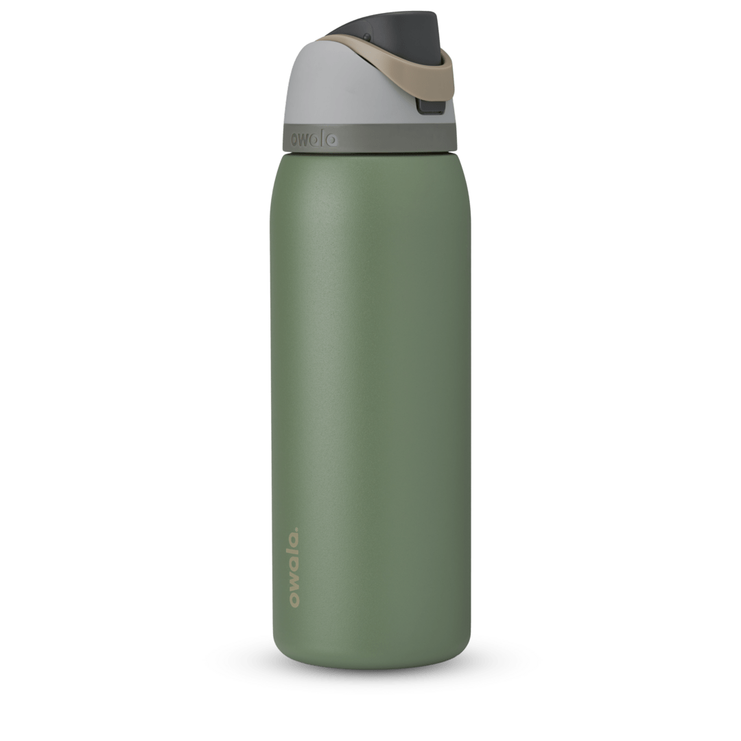 Owala FreeSip® Custom, Stainless Steel, 32oz / 40oz / 24oz — Green House / Stainless Steel / 40oz