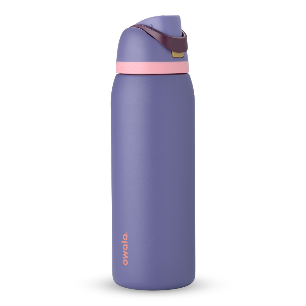 Owala FreeSip® Custom, Stainless Steel, 32oz / 40oz / 24oz — Blue Jay / Stainless Steel / 40oz