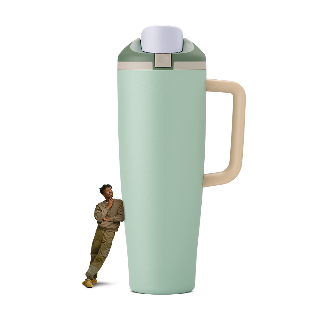 FreeSip Tumbler 40oz Eucalyptus