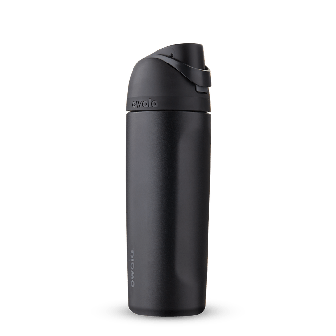 19oz Very, Very Dark Stainless Steel Insulated Owala FreeSip Water Bottle