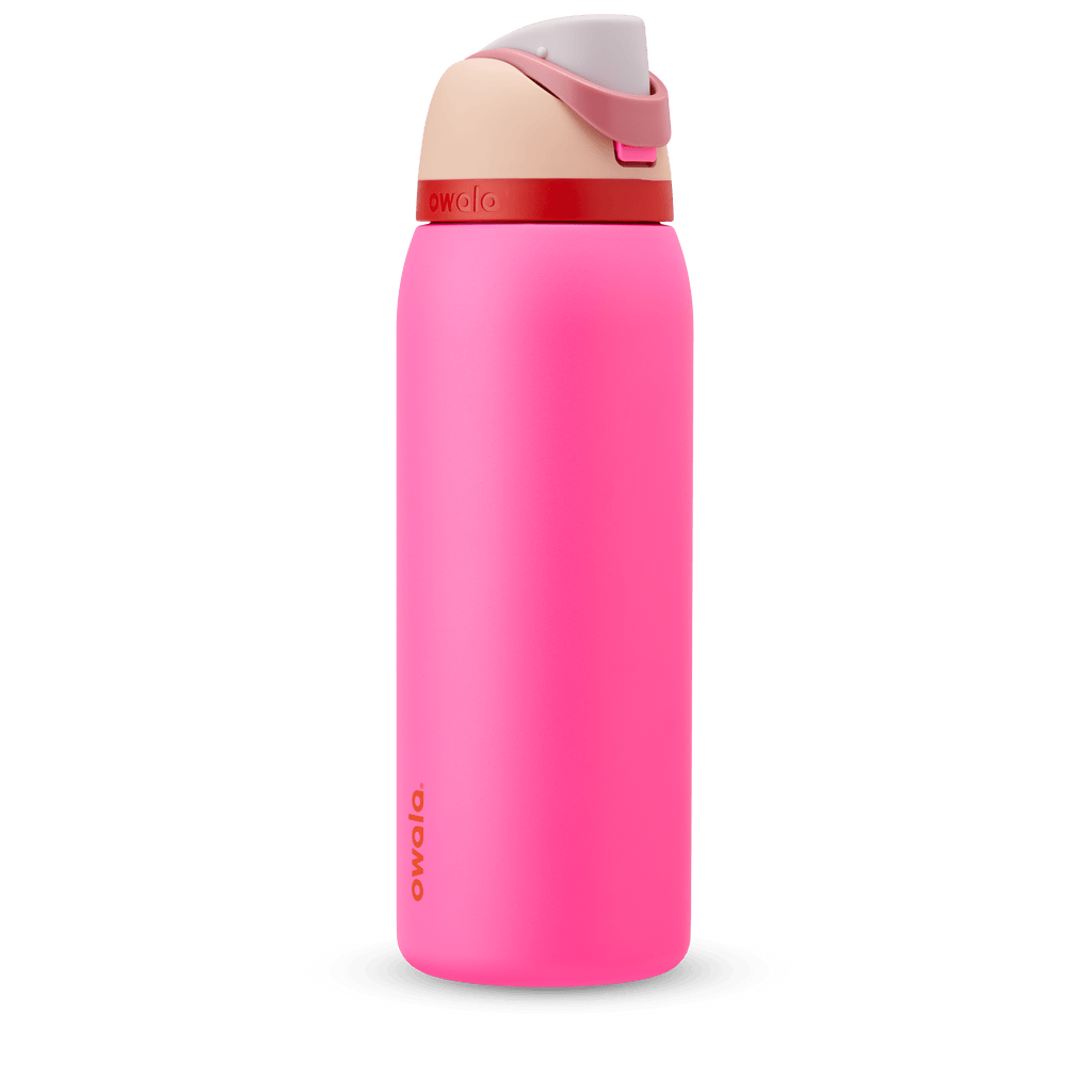 Owala FreeSip® Custom, Stainless Steel, 32oz / 40oz / 24oz — Can You See Me? / Stainless Steel / 40oz