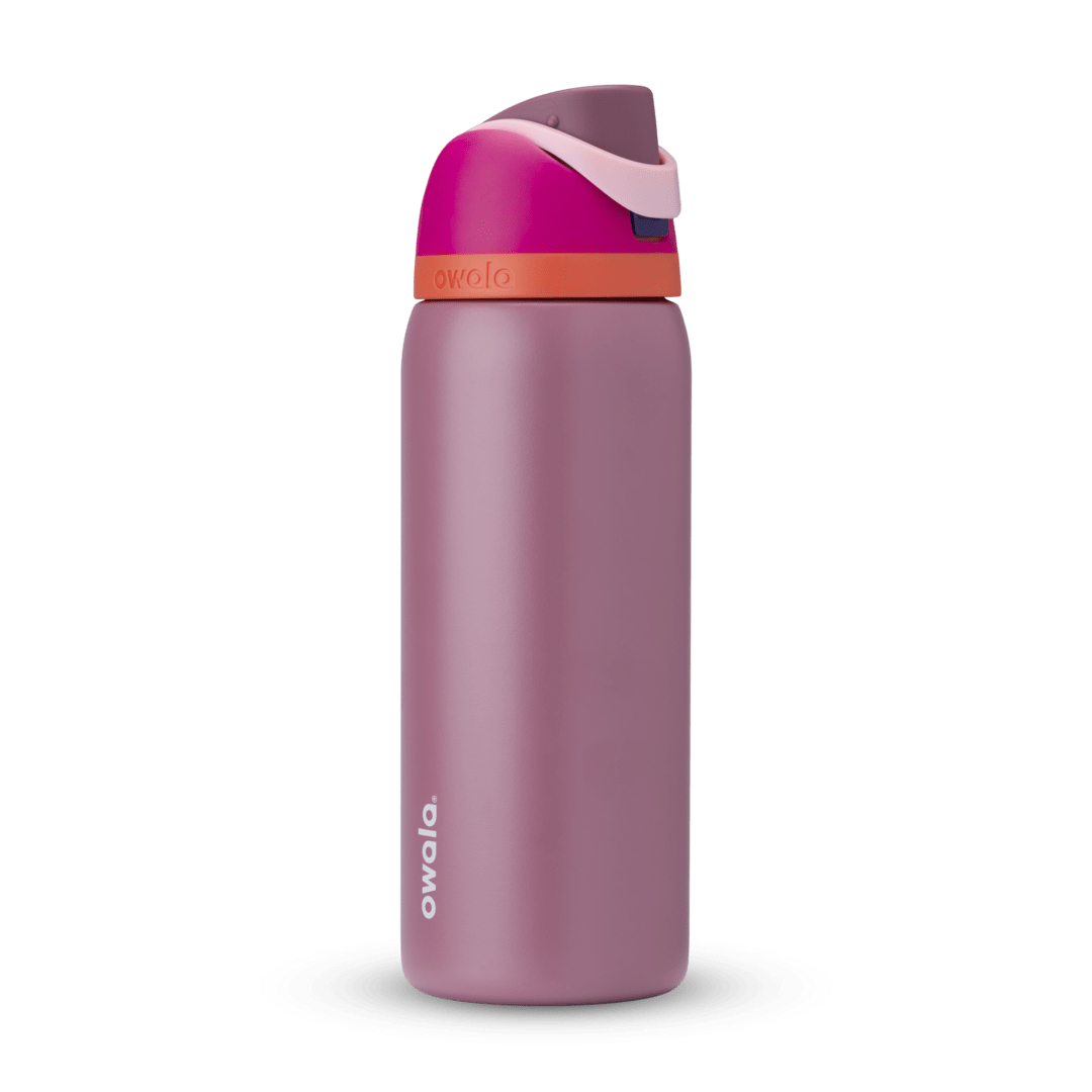 Owala FreeSip AU, Stainless Steel / Tritan Plastic, 24oz / 32oz / 40oz / 25oz, APAC — Crown Jewel / Stainless Steel / 32oz