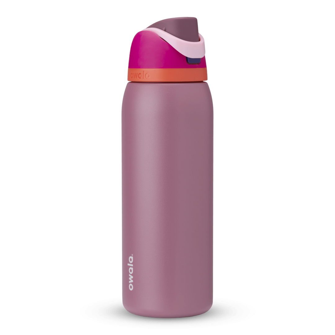Owala FreeSip AU, Stainless Steel / Tritan Plastic, 24oz / 32oz / 40oz / 25oz, APAC — Crown Jewel / Stainless Steel / 40oz