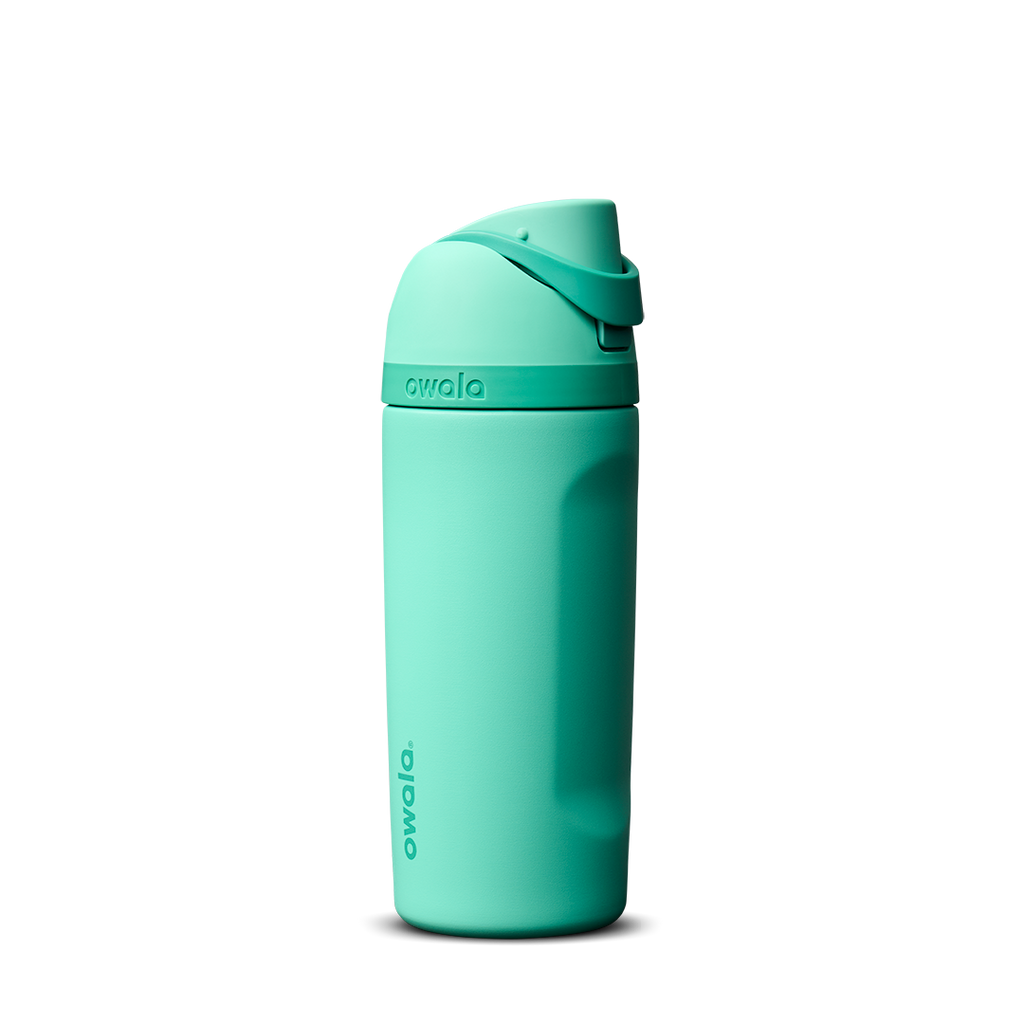 Owala FreeSip EMEA, Stainless Steel / Plastic, 24oz / 32oz / 16oz / 25oz — 90s Kid / Stainless Steel / 16oz