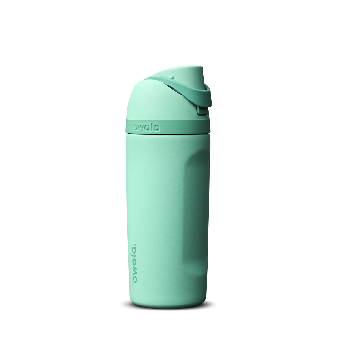 Owala FreeSip EMEA, Stainless Steel / Plastic, 24oz / 32oz / 16oz / 25oz — 90s Kid / Stainless Steel / 16oz