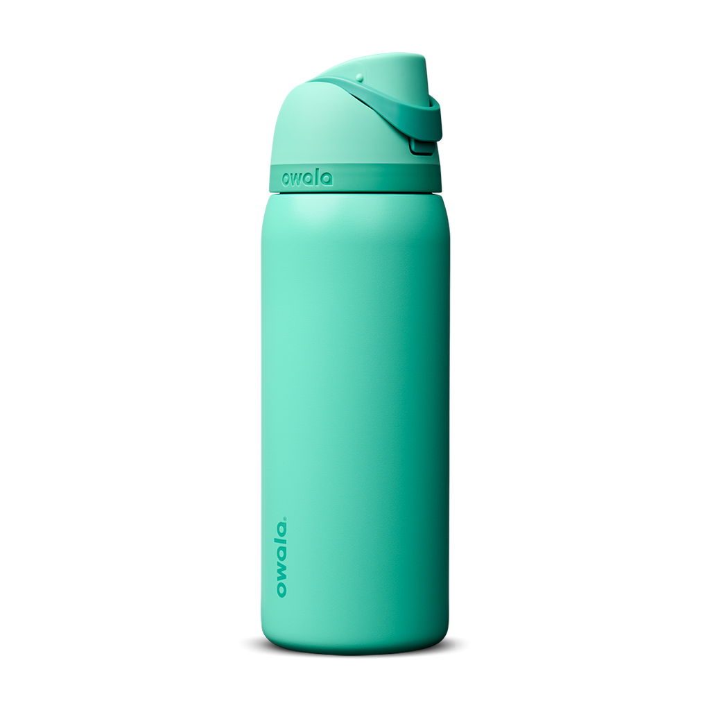 Owala FreeSip® CA, 24oz / 25oz / 32oz / 40oz, Stainless Steel / Tritan Plastic — 32oz / 90s Kid / Stainless Steel