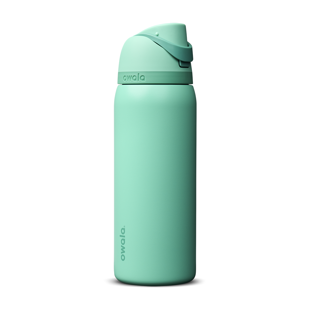 Owala FreeSip® CA, 24oz / 25oz / 32oz / 40oz, Stainless Steel / Tritan Plastic — 32oz / 90s Kid / Stainless Steel