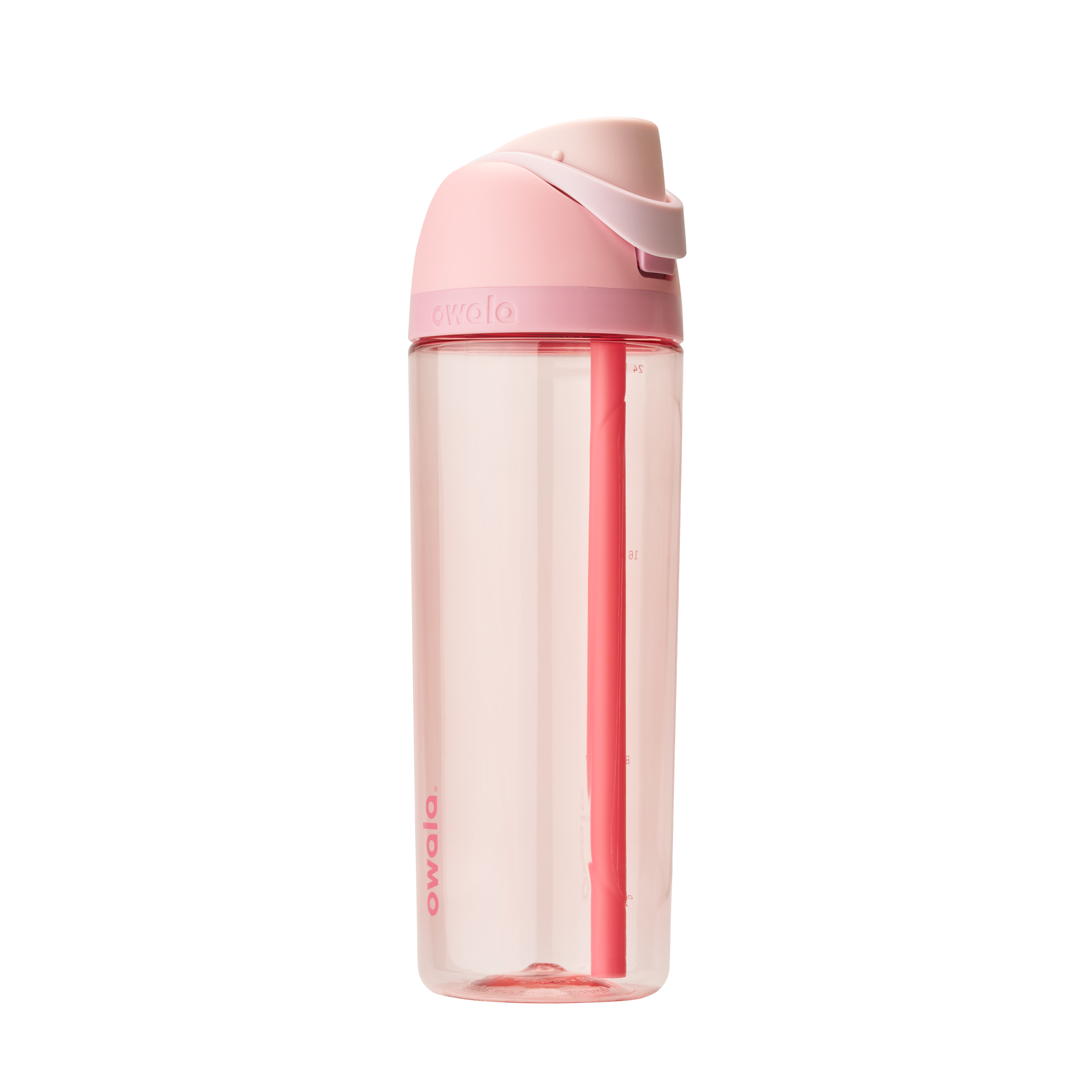 Owala FreeSip® CA, 24oz / 25oz / 32oz / 40oz, Stainless Steel / Tritan Plastic — 25oz / Rose Quartz / Tritan Plastic