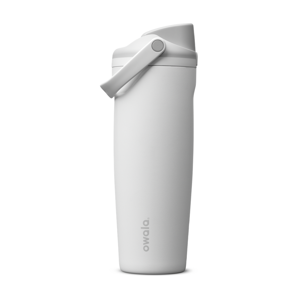 Owala FreeSip® Sway, 18oz / 30oz / 40oz / 64oz, Stainless steel — 30oz / Shy Marshmallow / Stainless steel