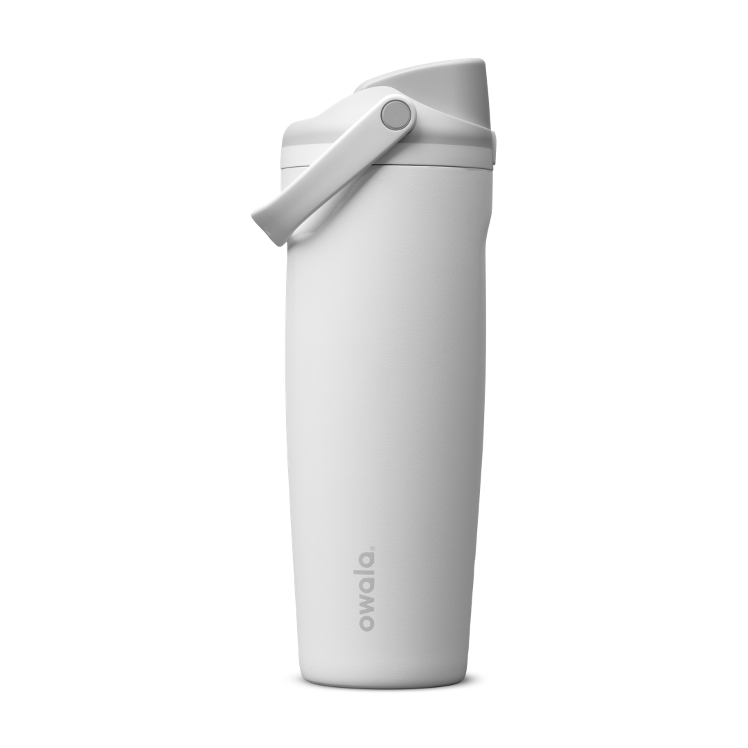 Owala FreeSip® Sway, 18oz / 30oz / 40oz / 64oz, Stainless steel — 30oz / Shy Marshmallow / Stainless steel