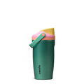Owala FreeSip® Sway, 18oz / 30oz / 40oz / 64oz, Stainless steel — 18oz / Tropical Mirage / Stainless steel