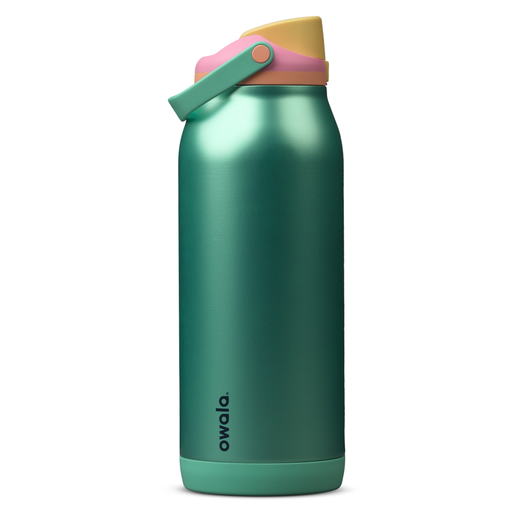 Owala FreeSip® Sway, 18oz / 30oz / 40oz / 64oz, Stainless steel — 64oz / Tropical Mirage / Stainless steel