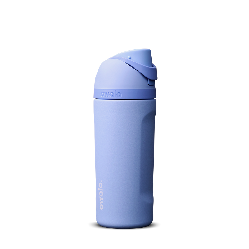 Owala FreeSip EMEA, Stainless Steel / Plastic, 24oz / 32oz / 16oz / 25oz — Out of the Blue / Stainless Steel / 16oz