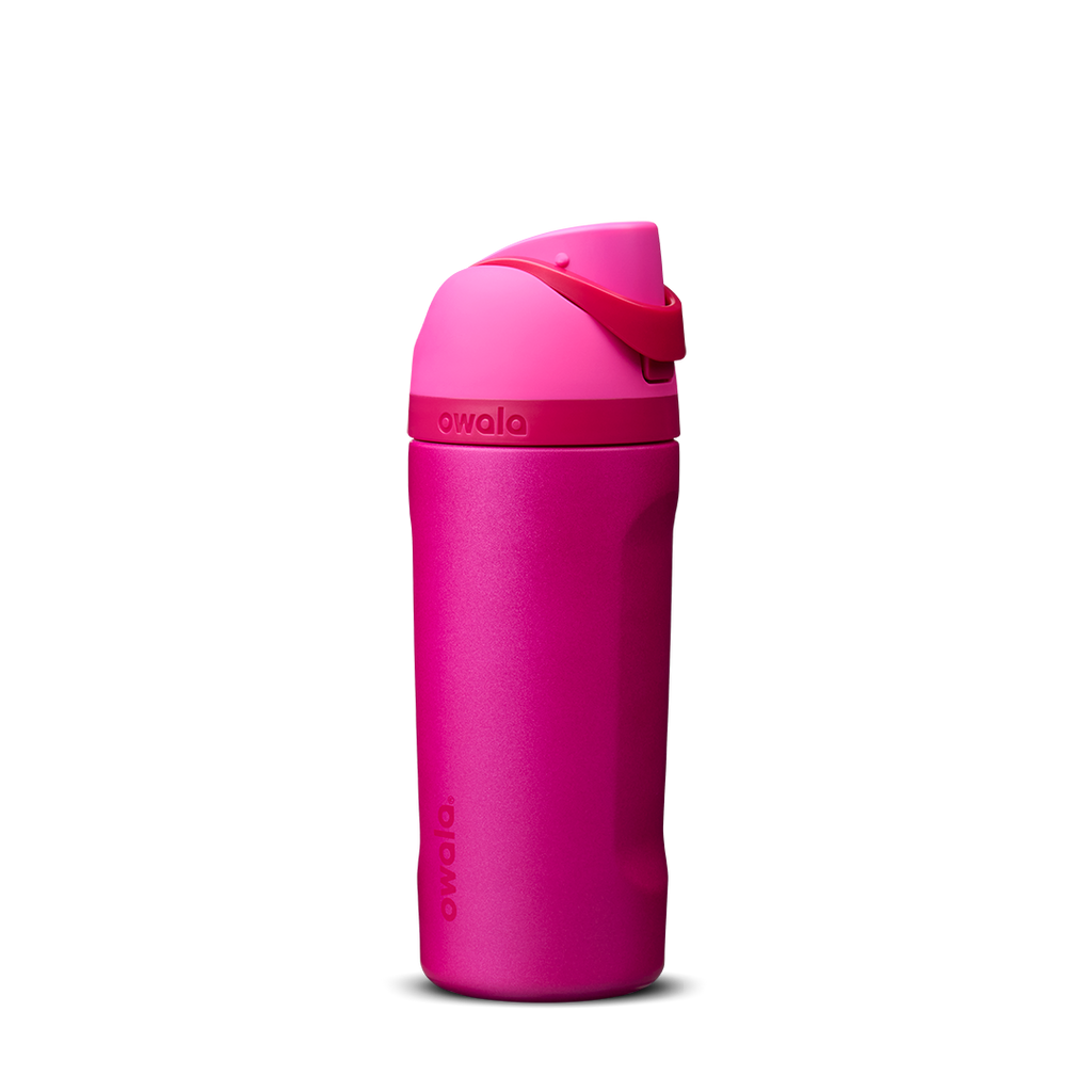 Owala FreeSip EMEA, Stainless Steel / Plastic, 24oz / 32oz / 16oz / 25oz — Read My Lips / Stainless Steel / 16oz